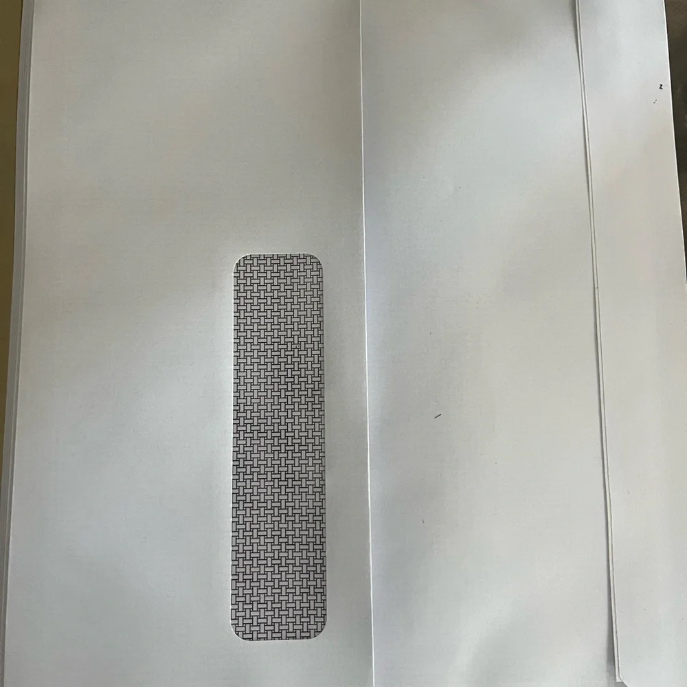 White Envelopes with Window